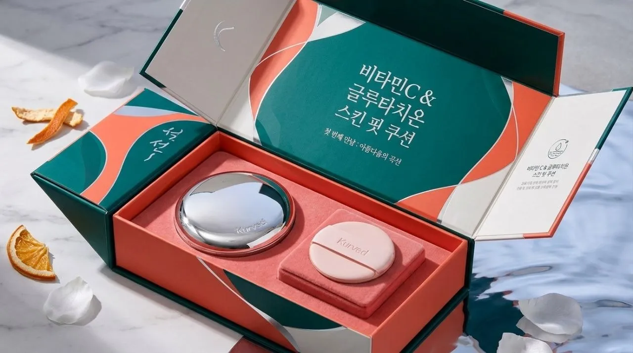 커브드 비타민C 쿠션 첫인상